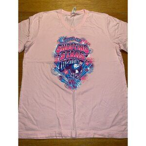 World Cup Shooting Stars Worlds 2023 Pink T-Shirt With 7th Act Graphic Print